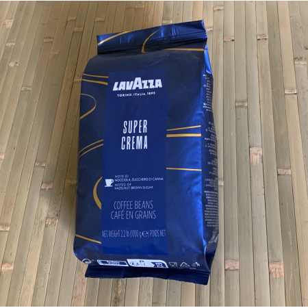 Кофе Lavazza Super Crema в зернах оригинал 1 кг